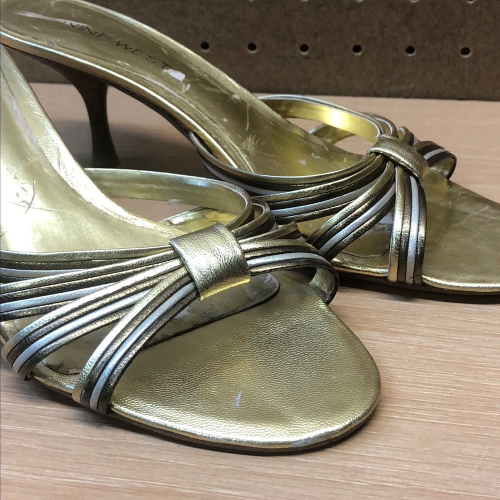 Nine West Finnr Heeled Women’s Sandals sz 6 - Picture 5 of 8